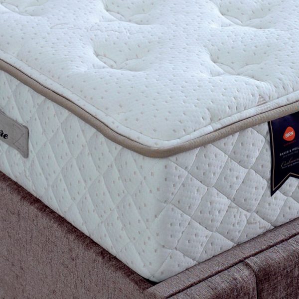 Cashmere mattress close up