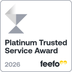 feefo Platinum Trusted Service Award 2026